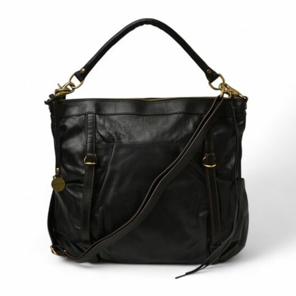 RABEANCO Editor's Bag with Strap, Soft Leather, 183971 - Picture 5 of 10